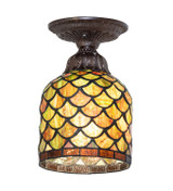 Semi-Flush Mts. Glass Down by Meyda Tiffany ( 57 | 276100 Acorn ) 