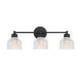Bathroom Fixtures Three Lights by Meridian ( 446 | M80035MBK Mbath ) 