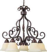 Mid. Chandeliers Glass Down by Maxim ( 16 | 12206FIOI Manor ) 