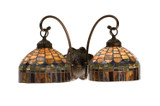 Sconces Double Glass by Meyda Tiffany ( 57 | 18690 Tiffany Candice ) 