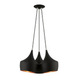 Mini Pendants 3 Light Cluster by Livex Lighting ( 107 | 41083-04 Waldorf ) 