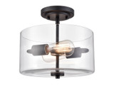 Semi-Flush Mts. Bowl Style by Millennium ( 59 | 2710-MB Verlana ) 