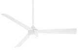 Fans Wet Location by Minka Aire ( 15 | F626L-WHF Skinnie ) 
