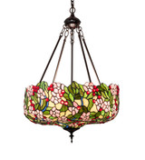 Mid. Chandeliers Glass Up by Meyda Tiffany ( 57 | 232776 Tiffany Cherry Blossom ) 