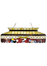 Linear/Island Geometric/Linear by Meyda Tiffany ( 57 | 27615 Burgundy Billiard ) 