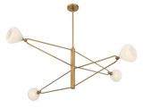 Large Chandeliers Geometric/Linear by Minka-Lavery ( 7 | 195-732 Orion ) 