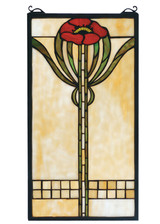 Home Accents Tiffany Windows/Wall Panels by Meyda Tiffany ( 57 | 67789 Parker Poppy ) 