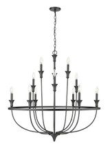 Large Chandeliers Candle by Millennium ( 59 | 28012-MB Emery ) 