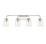 Bathroom Fixtures Four Lights by Meridian ( 446 | M80045PN Mbath ) 