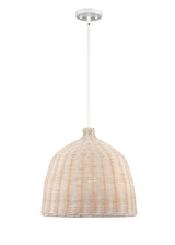Pendants Fabric Shade by Millennium ( 59 | 9026-WH Elise ) 