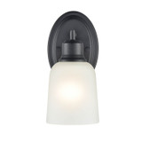 Sconces Single Glass by Millennium ( 59 | 2801-MB Amberle ) 