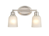 Bathroom Fixtures Two Lights by Millennium ( 59 | 2802-BN Amberle ) 