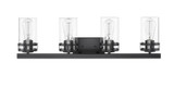 Bathroom Fixtures Four Lights by Millennium ( 59 | 91024-MB Lunden ) 