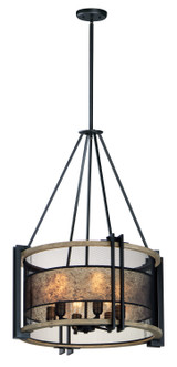 Mid. Chandeliers Drum Shade by Maxim ( 16 | 27565BKBWAB Boundry ) 