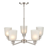 Mid. Chandeliers Glass Up by Millennium ( 59 | 2815-BN Amberle ) 