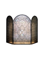 Home Accents Fireplace/Hearth by Meyda Tiffany ( 57 | 48104 Victorian Bevel ) 