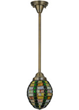 Mini Pendants Glass Down by Meyda Tiffany ( 57 | 147739 Jeweled Beehive ) 