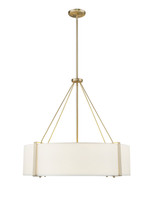 Mid. Chandeliers Drum Shade by Millennium ( 59 | 28206-MG/WH Telfar ) 