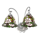 Sconces Double Glass by Meyda Tiffany ( 57 | 277044 Begonia ) 