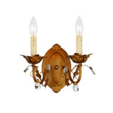 Sconces Double Candle by Maxim ( 16 | 2857EG Elegante ) 