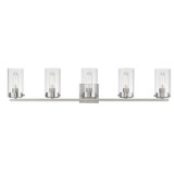 Bathroom Fixtures Five+Lights by Maxim ( 16 | 12405CLSN Pinn ) 