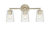 Bathroom Fixtures Three Lights by Millennium ( 59 | 9233-MG Ashli ) 