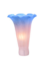 Shades Misc. Glass by Meyda Tiffany ( 57 | 10185 Pink/Blue Pond Lily ) 