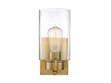 Sconces Single Glass by Meridian ( 446 | M90013NB Mscon ) 