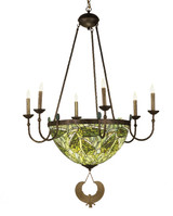 Large Chandeliers Candle by Meyda Tiffany ( 57 | 49092 Lotus Bud ) 