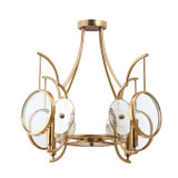 Semi-Flush Mts. Candle by Minka-Lavery ( 7 | 3814-863 Into Focus ) 
