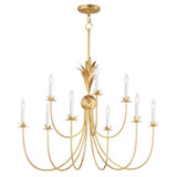 Mid. Chandeliers Candle by Maxim ( 16 | 2889GL Paloma ) 