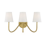 Sconces Triple Candle by Meridian ( 446 | M90056NB Mscon ) 