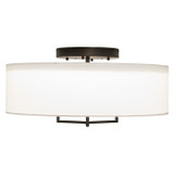 Semi-Flush Mts. Drum Shade by Meyda Tiffany ( 57 | 250105 Cilindro ) 