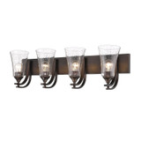 Bathroom Fixtures Four Lights by Millennium ( 59 | 1494-RBZ Natalie ) 