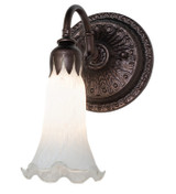 Sconces Single Glass by Meyda Tiffany ( 57 | 261101 White ) 