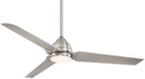 Fans Wet Location by Minka Aire ( 15 | F753L-BNW Java Led ) 