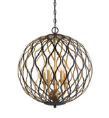 Pendants Sphere by Minka-Lavery ( 7 | 2405-680 Gilded Glam ) 