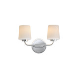 Sconces Double Glass by Maxim ( 16 | 12692WTPC Durham ) 