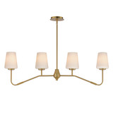 Linear/Island 4 Light + by Maxim ( 16 | 12697WTNAB Durham ) 