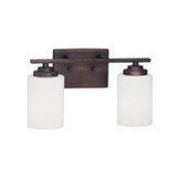 Bathroom Fixtures Two Lights by Millennium ( 59 | 3182-RBZ Durham ) 