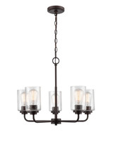 Mini Chandeliers Glass Shade by Millennium ( 59 | 9605-RBZ Moven ) 