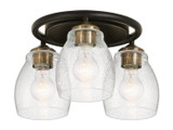 Semi-Flush Mts. Glass Down by Minka-Lavery ( 7 | 2438-878 Winsley ) 