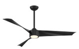 Fans Ceiling Fans by Minka Aire ( 15 | F774L-CL Pike ) 