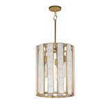 Foyer/Hall Lanterns Glass w/Frame by Maxim ( 16 | 12802CZNAB Miramar ) 