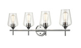Bathroom Fixtures Four Lights by Millennium ( 59 | 9704-CH Ashford ) 