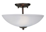 Semi-Flush Mts. Bowl Style by Maxim ( 16 | 10042FTBK Logan ) 