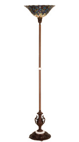 Lamps Floor Torchieres/Specialty by Meyda Tiffany ( 57 | 28505 Tiffany Peacock Feather ) 