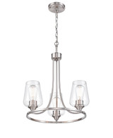 Mini Chandeliers Glass Shade by Millennium ( 59 | 9723-BN Ashford ) 
