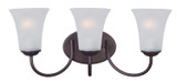 Bathroom Fixtures Three Lights by Maxim ( 16 | 10053FTOI Logan ) 