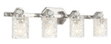 Bathroom Fixtures Four Lights by Minka-Lavery ( 7 | 2614-77 Crystal Kay ) 